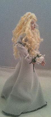 gown doll finished