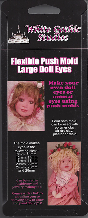 large doll eye push mold